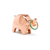 Porta Anél Anigram Elefante Rose Gold - Ela Decora